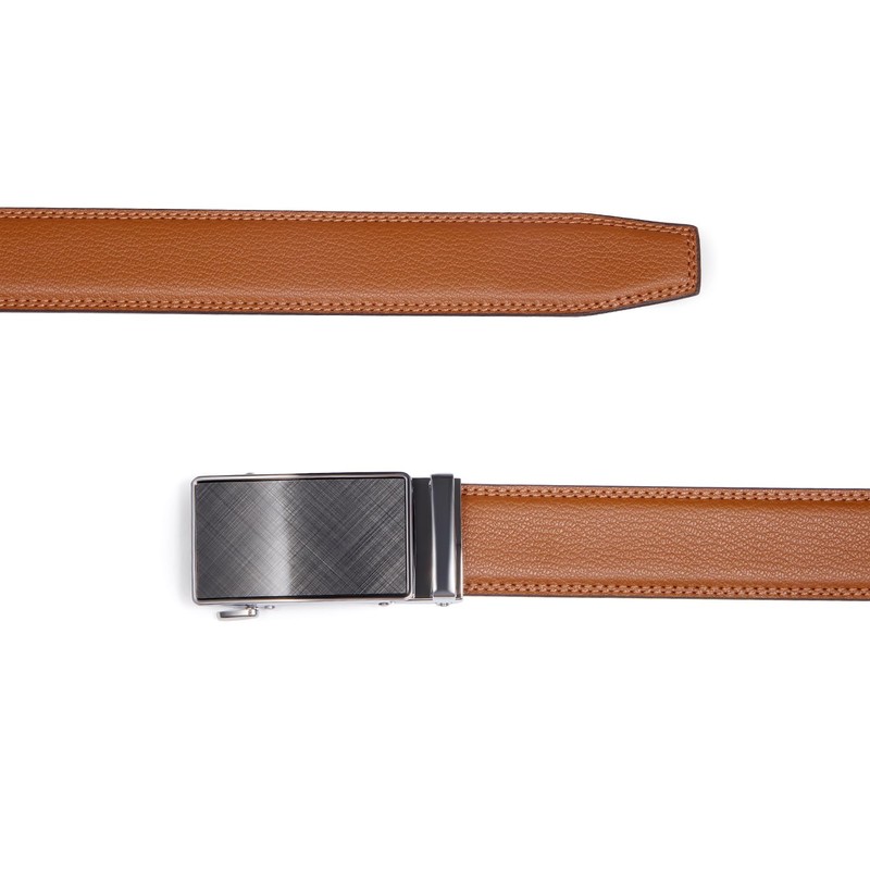 VATAN Men's Belt Leather Ratchet Belt for Men Dress Casual