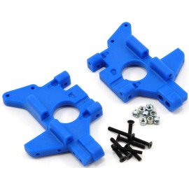 RPM Rear Bulkheads For Traxxas 2.5 3.3 .15 T-maxx E-maxx - Black