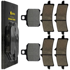 Caltric Front And Rear Brake Pads for Aprilia Rsv4-R Rsv4 R Rsv4R Aprc Abs 2010-2016