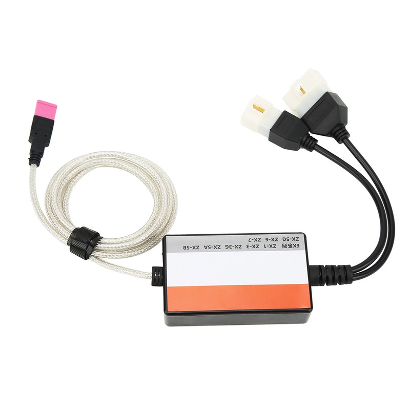 Excavator Diagnostic Cable Accurate Flexible Replacement For Hitachi V3.10 Dr.ZAX200