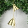 Brass Rustic Hanging Bells for Door Knob Decoration, Home Garden