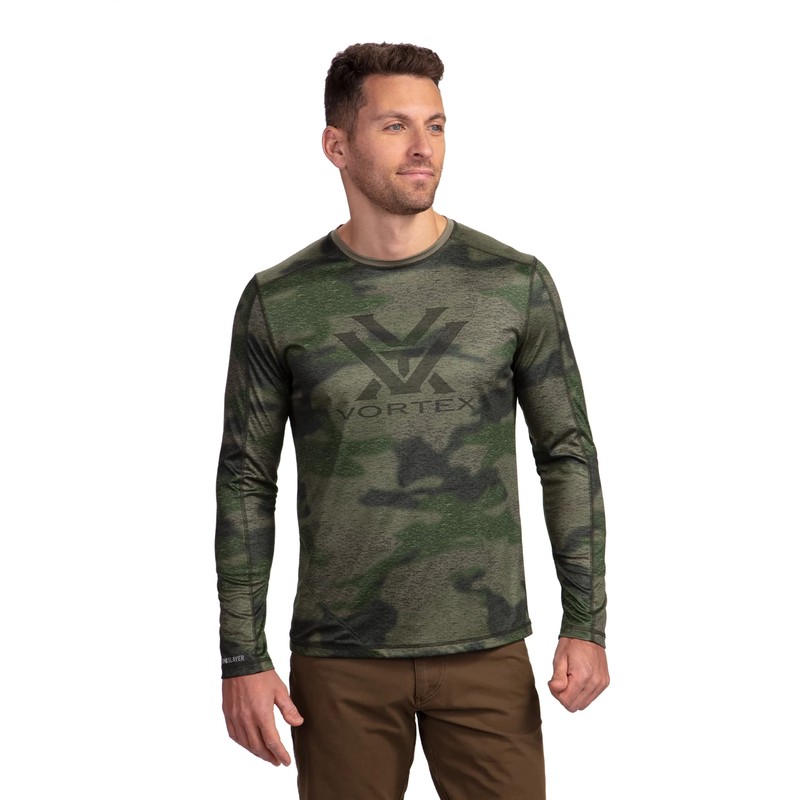 Vortex Optics UPF 50 Sun Slayer Long Sleeve Shirts (Forest