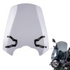 Motorcycle Windshield Deflector with Bracket Windscreen Fit for Vulcan S