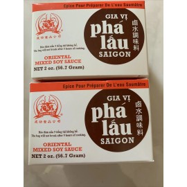 SK 2 Pack Oriental Mixed Soy Sauce 2oz Ea Gia Vi Pha Lau Sai Gon