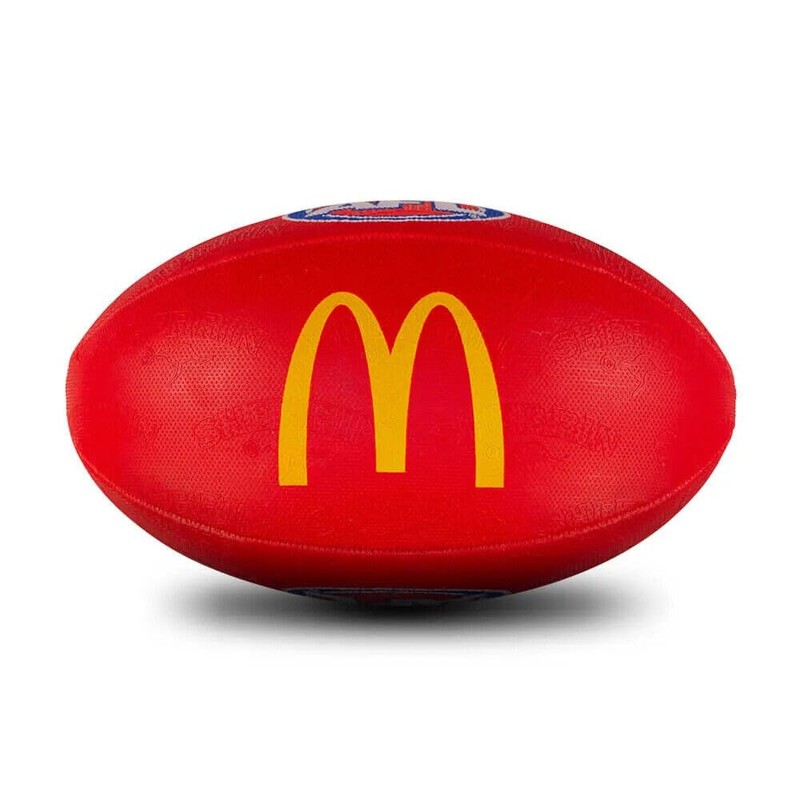 Sherrin AFL Replica All Surface Football, Red, Size 4