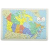 Painless Learning Educational Placemats Sets USA And Canda Maps Non