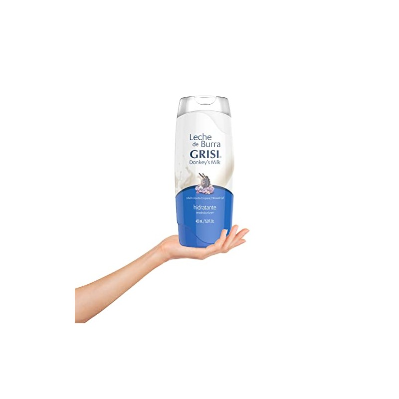 Leche de Burra Shower Gel Grisi Mandarina 450 Ml, color