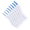 8pcs Crochet Hooks Curved Soft Handle Comfortable Portable Knitting Tool