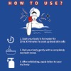 12 paños de baño exfoliantes asiáticos – rojo, verde y