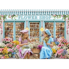 Flower Shop Backdrop Spring Florist Pink Floral Photoshoot Background Hello Spring Flowers Party Decorations Banner Photo Prop (10x8FT(120x96 inch))