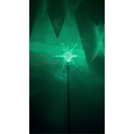 Affordable Store 2-Pc Outdoor Solar Garden Starburst Garden Yard Stake Color Change LED Light
