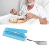 Eating Aids Fork Stainless Steel Rotating Fork Rotated Eating Utensils