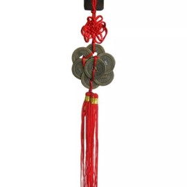 Asian Home Brass Feng Shui Wind Chime For Home Garden & Car WIN101