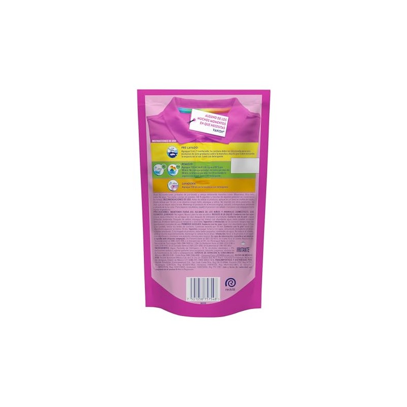Vanish Quitamanchas Líquido Rosa, 650ml