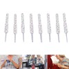 8pcs Crochet Hooks Ergonomic Design Comfortable Handle Easy Identification Compact