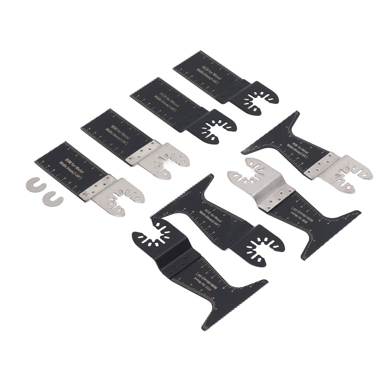 10Pcs Oscillating Saw Blades Universal Quick Release Tool Accessories Kit