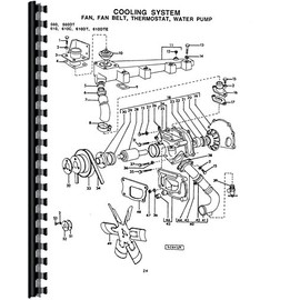 Long 610DTE Tractor Parts Manual