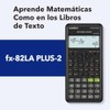 Casio Calculadora Científica, fx-82LA Plus-BK-2, 252 Funciones, Nivel Primaria y