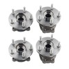 FEIDKS 4pcs Wheel Bearing and Hub Assembly Compatible with 2014-2019