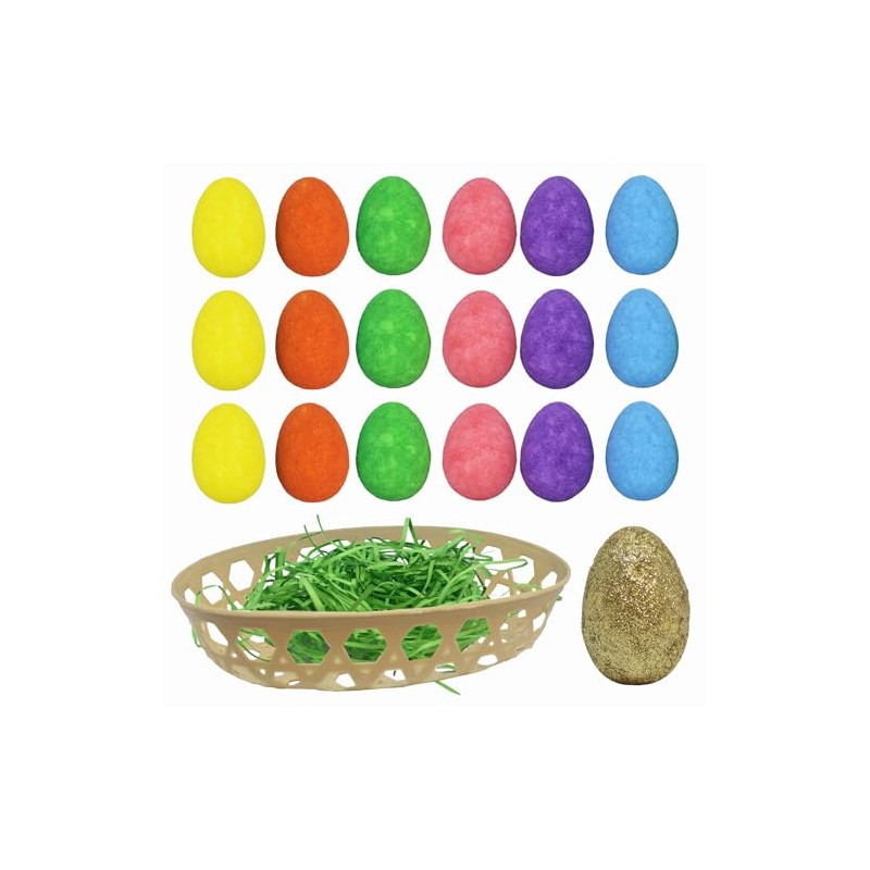 Widdle Gifts 18 Piece 4cm Easter Egg plus 1 Larger