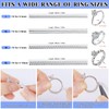 Eiito Ring Sizers for Loose Rings, 16 Pack Ring Guards