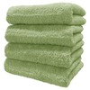 Fuwara Hotel-Like Face Towels, 13.4 x 33.1 inches (34 x