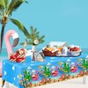 4 Pack Summer Christmas Decorations Hawaiian Beach Theme Tablecloth Baby