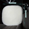 OGLAND 2 Pack Fluffy Genuine Australia Sheepskin Car Seat Cover