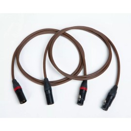 Belden 8402  Neutrik Gold XLR Male to Female / Balanced Interconnect Mic Cable. - 2 ft