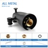 PROOX All Metal Tub Spout with Diverter Matte Black, Diverter
