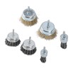 6 Pcs Drill Wire Brush Multi Functional Wire Cup Brush