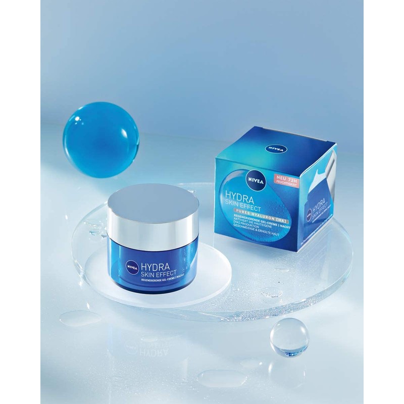 NIVEA Hydra Skin Effect Regenerating Gel Cream (50 ml), Night