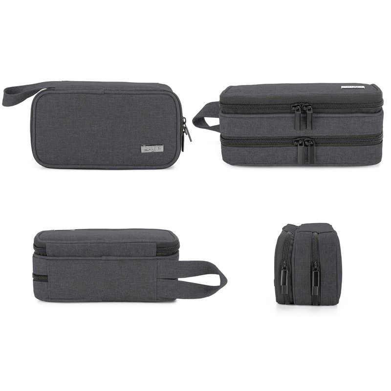 Luxja Essential Oil Carrying Case - Holds 12 Bottles (5ml-15