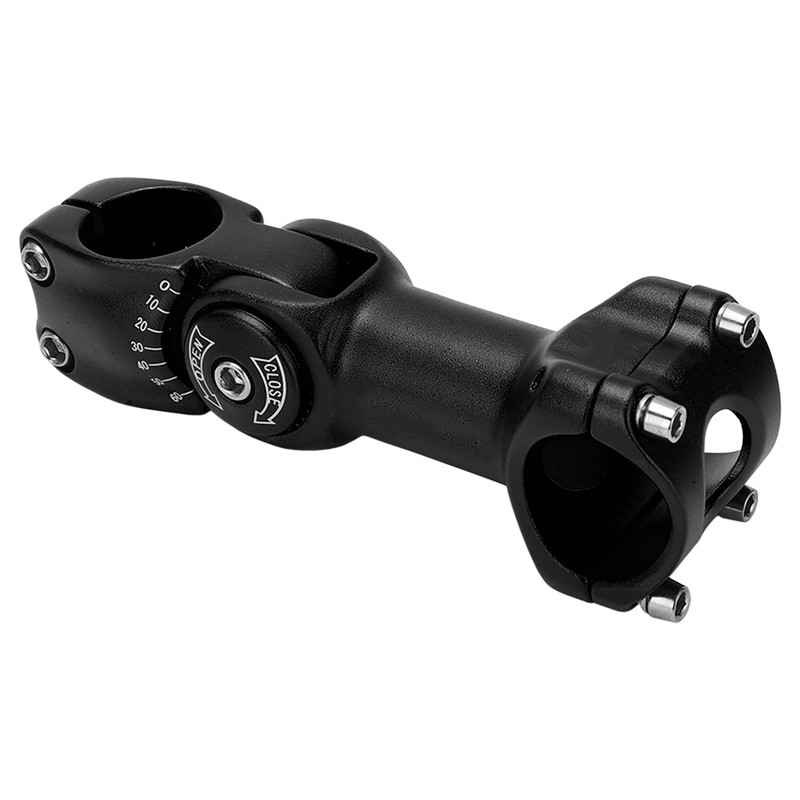 LeBycle Bike Stem 31.8x110mm 60 Degree Adjustable Mountain Bike Handlebar