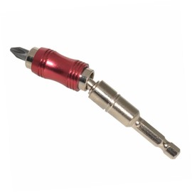 Operitacx Magnetic Connection Drill Bit Extension Shaft Holder Multi Angle Pivoting Design for Screws and Nuts Compatible with Electric