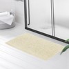 Poligono Bathroom Rug, Non-Slip, Washable, Microfibre Absorbent Bath Mat, Shower
