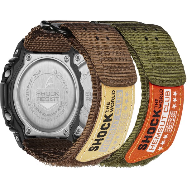 Replacement Watch Band Strap for Casio Mens G-Shock GD-100/GD-120/GA-100/GA-110/GA-150 Upgraded