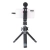 Smartphone Clip Holder 360 Degree Rotation Phone Tripod Mount with