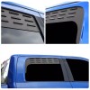 CheroCar 2x Rear Window Glass Louver Air Vent Panel Trim