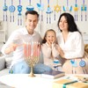 WEDNOK 12 Pieces Hanukkah Wind Chime Craft Set Children Hanukkah