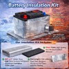 BSTFLEX Battery Wrap Heat Shield Barrier Cell Saver Battery Insulation