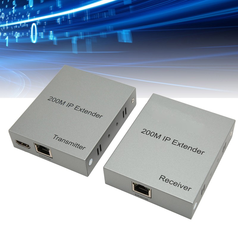 200m HD Multimedia Interface IP Extender 1080P Cat5e Cat6 Cat7