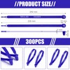 Faccito 300 Pack Plastic Truck Seals Tamper Evident Security Tag
