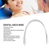 50pcs Orthodontic Rectangular Arch Wire Stainless Steel Elastic Orthodontic Arch