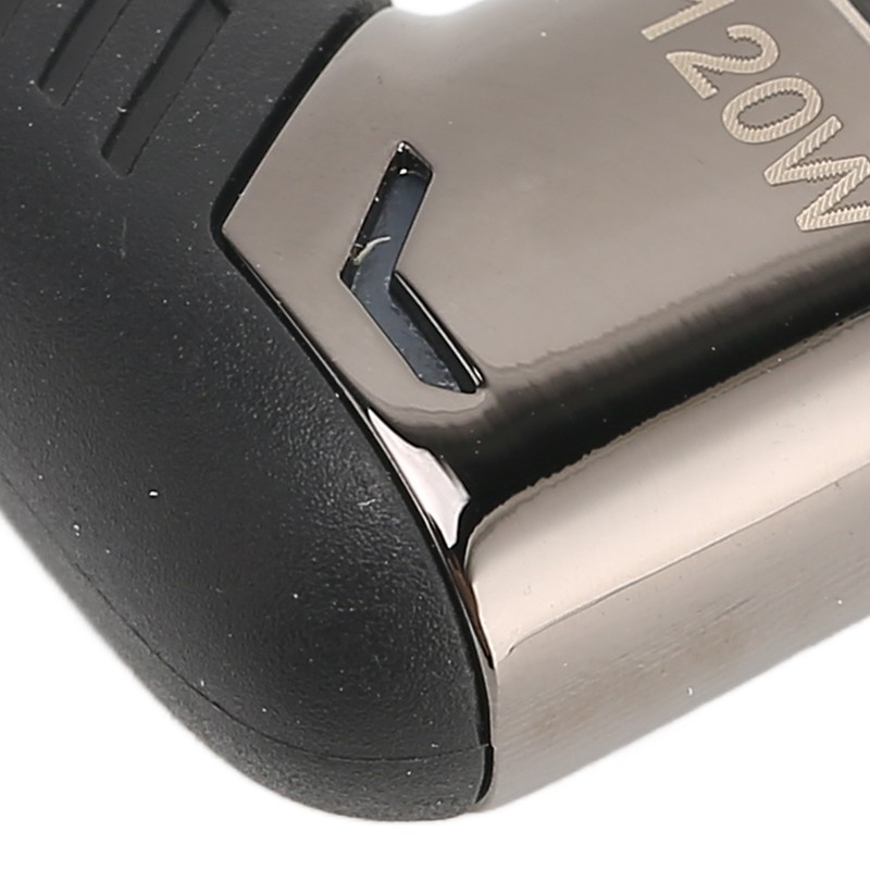 USB C Magnetic Adapter Right Angle with Light PD 120W