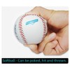 Snblzhef 9 Inch Standard Baseball Softball Professional Training Game Ball