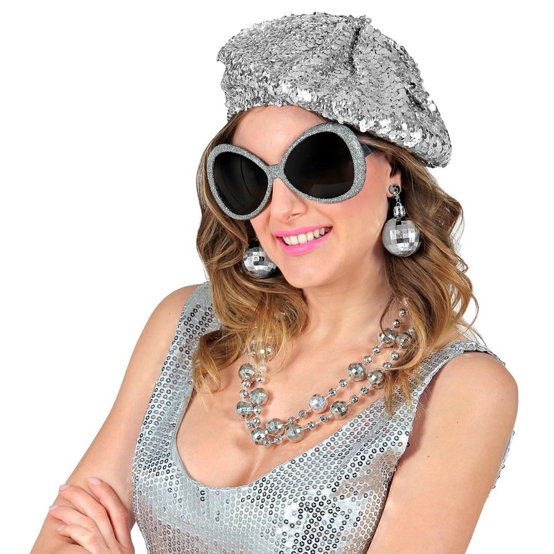 W WIDMANN MILANO Party Fashion 51949 Disco Ball Necklace, Accessory,