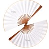 HONSHEN Folding Fan,Bamboo Xuan Paper Fans/Traditional Chinese Arts Folding Fan