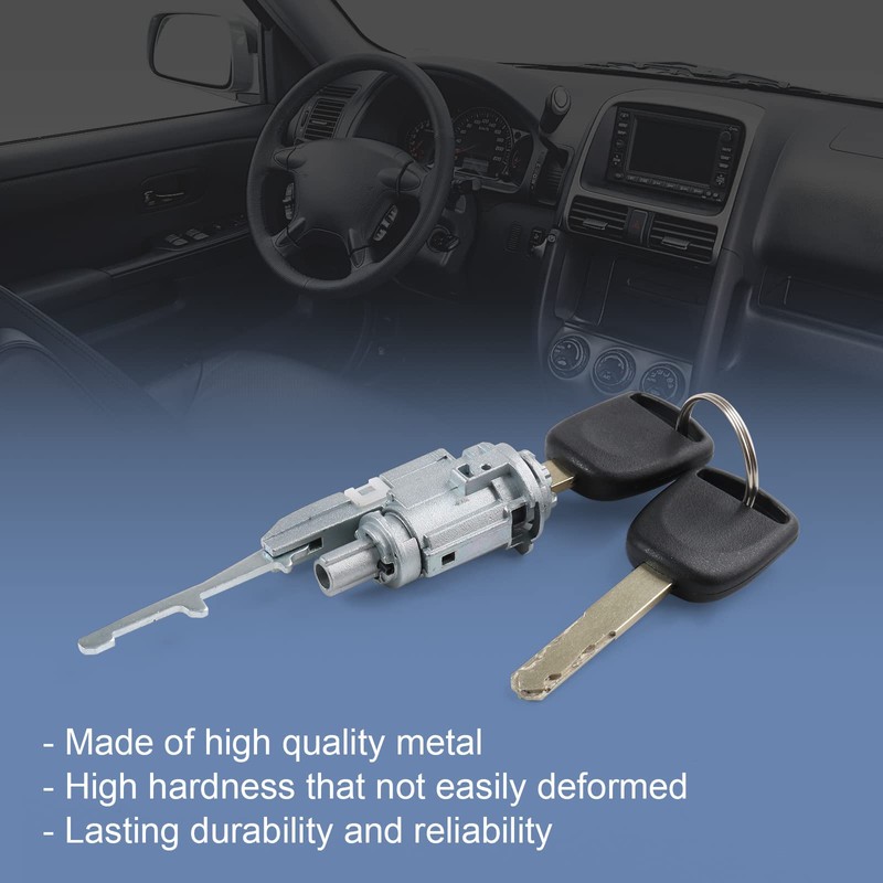 DICMIC Ignition Switch Lock Cylinder with Key Compatible with Honda