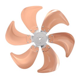 HYTROVE Fan Blade Replacement 18-Inch Aluminum Alloy 1 Set with Bore Hub for Pedestal Electric Fans Suitable for Industrial Settings and Home